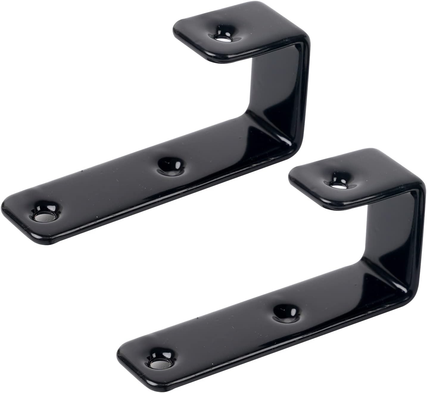 Compact Heavy-Duty Bunk Bed Ladder Brackets – 2 Pack for Safe Storage Solutions
