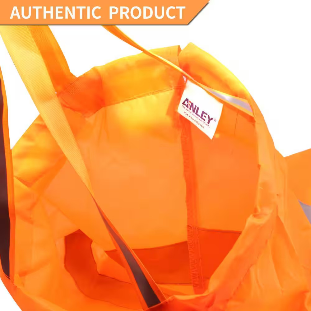 30 In. X 9.8 In. Orange Nylon Windsock Rip-Stop Wind Direction Measurement Sock