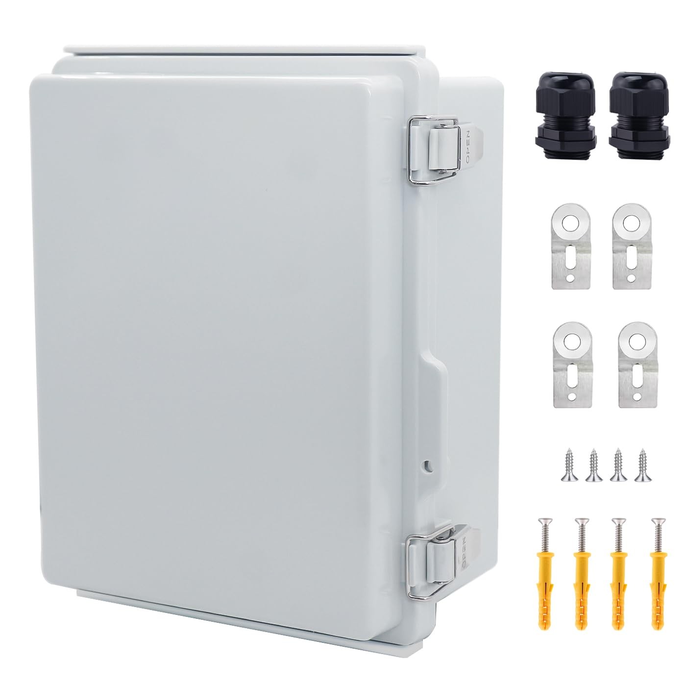 IP67 Waterproof Junction Box ABS Plastic Electrical Enclosure Stainless Steel La