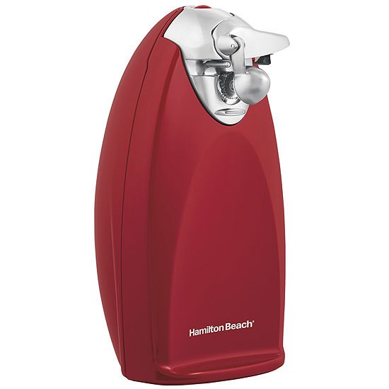 Hamilton Beach Electric Automatic Can Opener Extra-Tall, Red 76388R