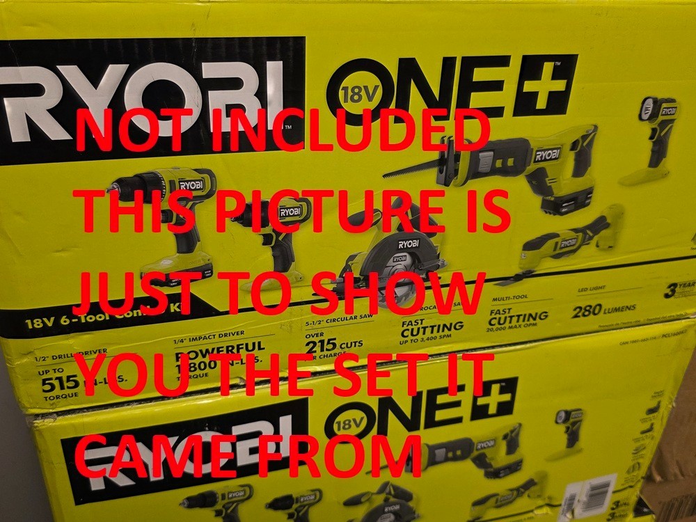 NEW Ryobi ONE+ PCL515 Saw with BAG 18V Cordless || FREE SAWZALL Blade