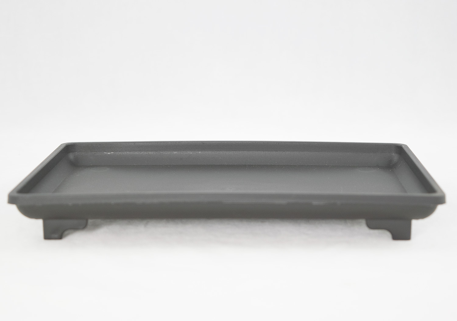 1 Rectangular Black Plastic Humidity/Drip Tray for Bonsai Tree 9″x 6″x 1″