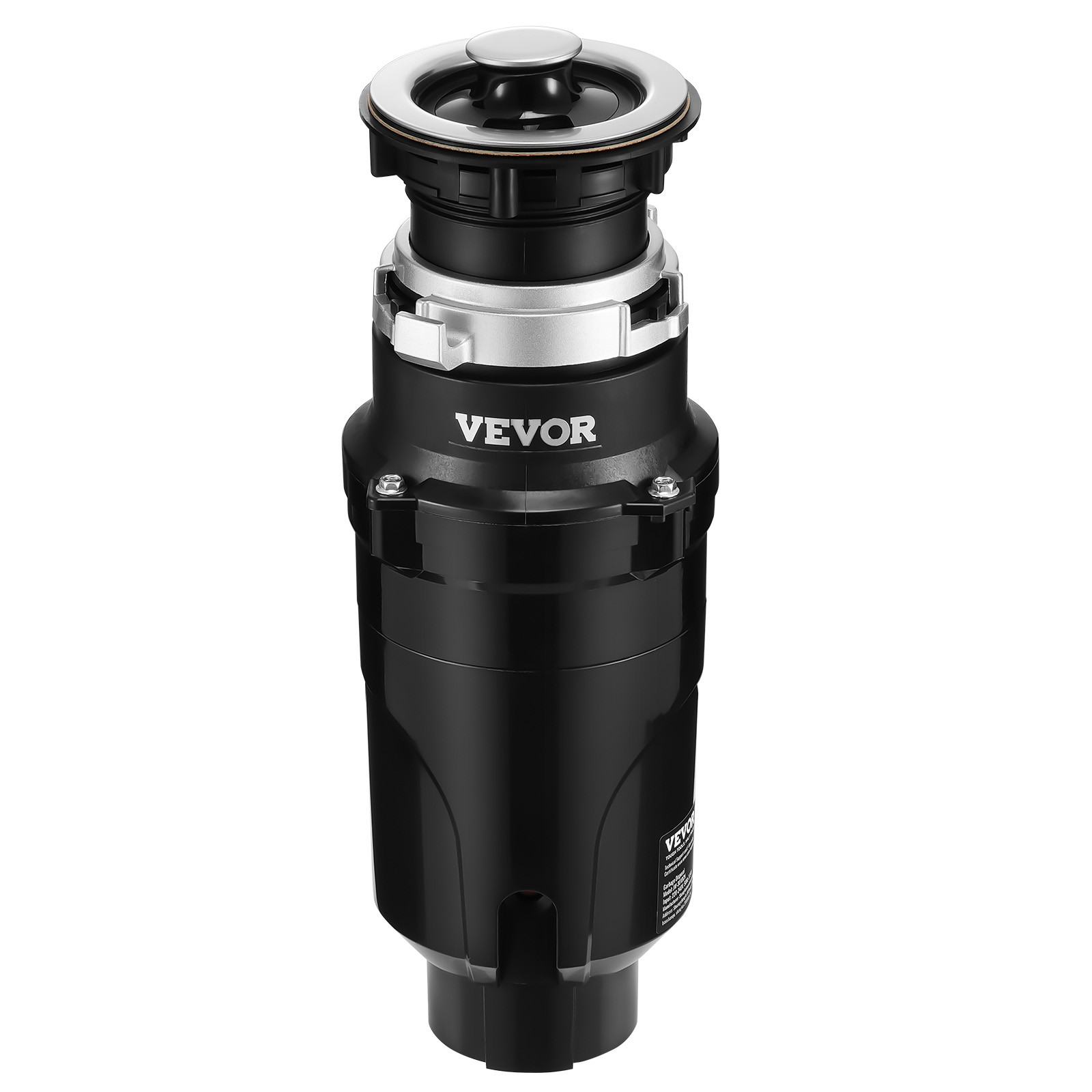 VEVOR Garbage Disposal 1/2 HP Continuous Food Waste Disposer 3450RPM EZ Connect