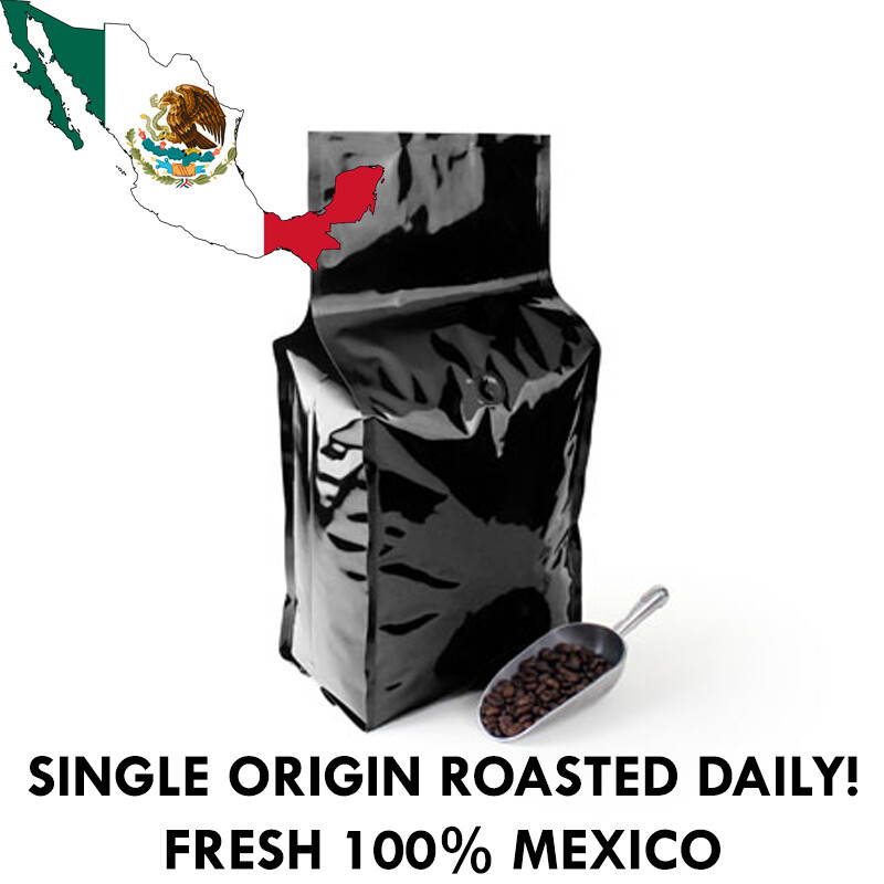 2, 5, 10 lb Organic MEXICO CHIAPAS ROASTED COFFEE WHOLE BEANS, GROUND – ARABICA