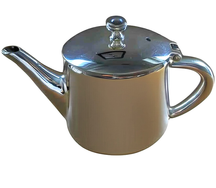 HEPP – 0.35 L Teapot – Silver-Plated 18/10 Inox Stainless Steel