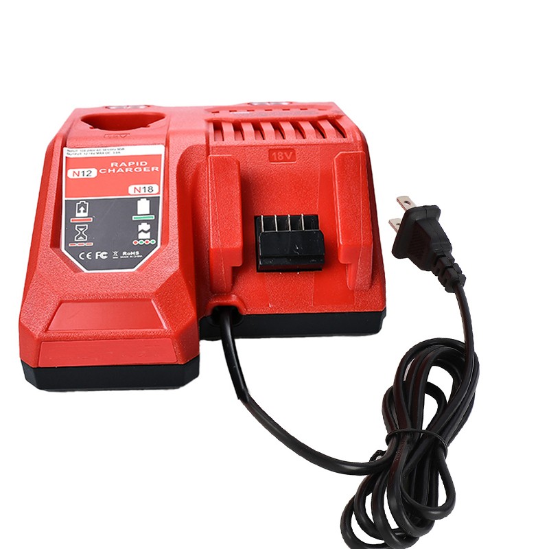 Battery Charger For Milwaukee M12-18C 18V 48-11-2402 48-11-2401 48-11-2460