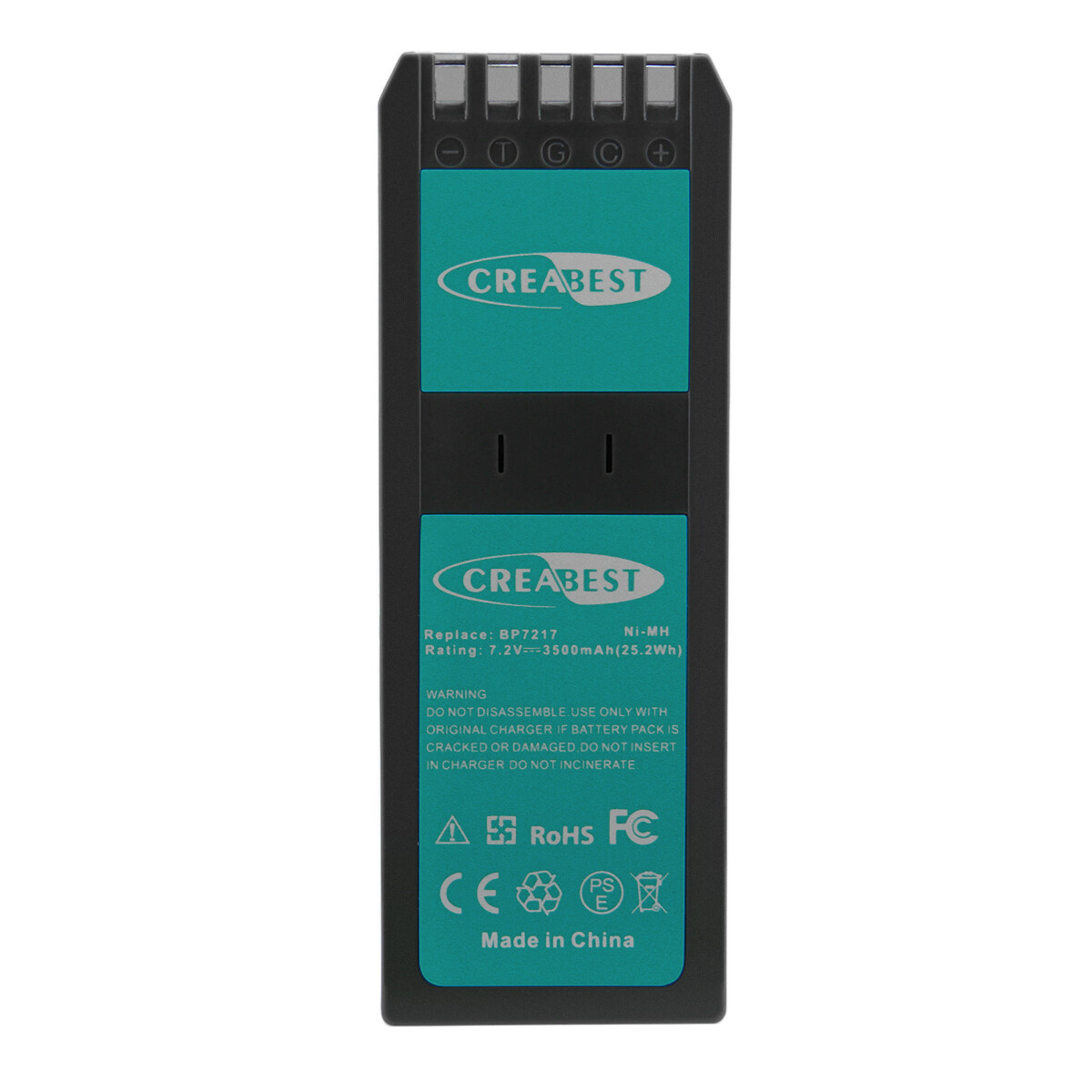 3.5Ah Ni-MH 7.2V Battery For Scopemeter Fluke BP7217,741B,743,743B,863,865,867