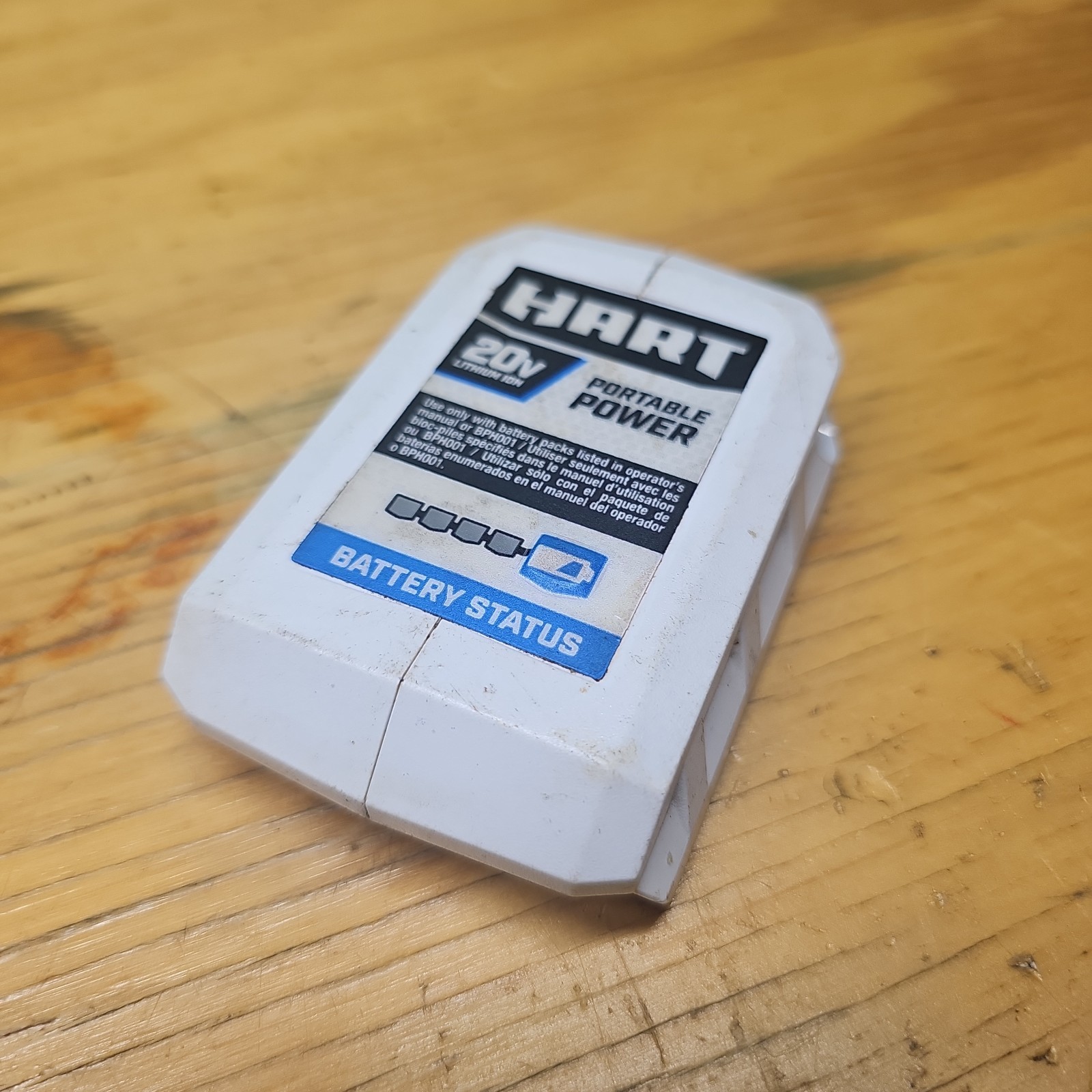 HART-HPPS02 20V PORTABLE POWER SOURCE 2.1A USB Charging Port