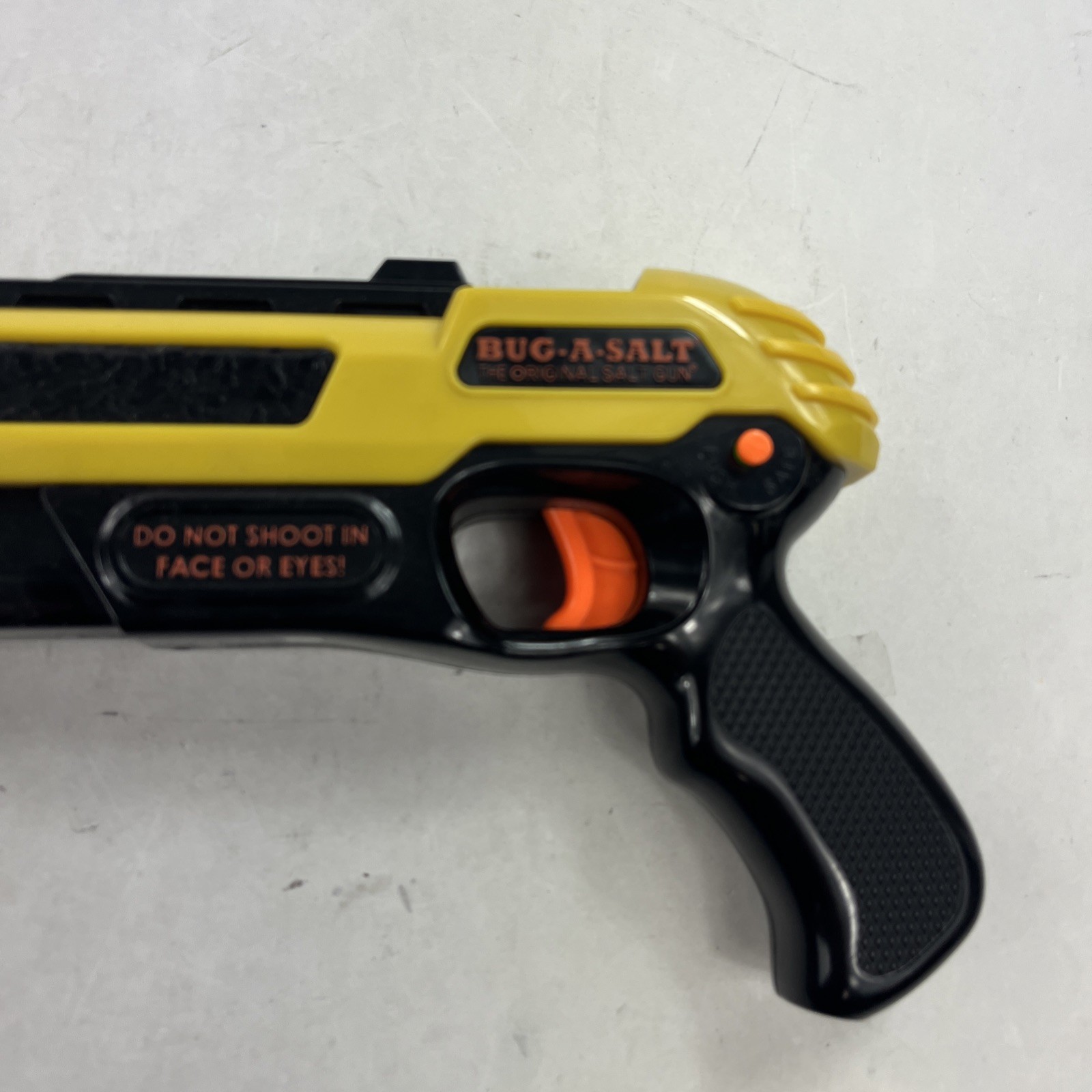 Bug-A-Salt Black Yellow Original Salt Gun Kills Flying Insects Bugs Tested Works