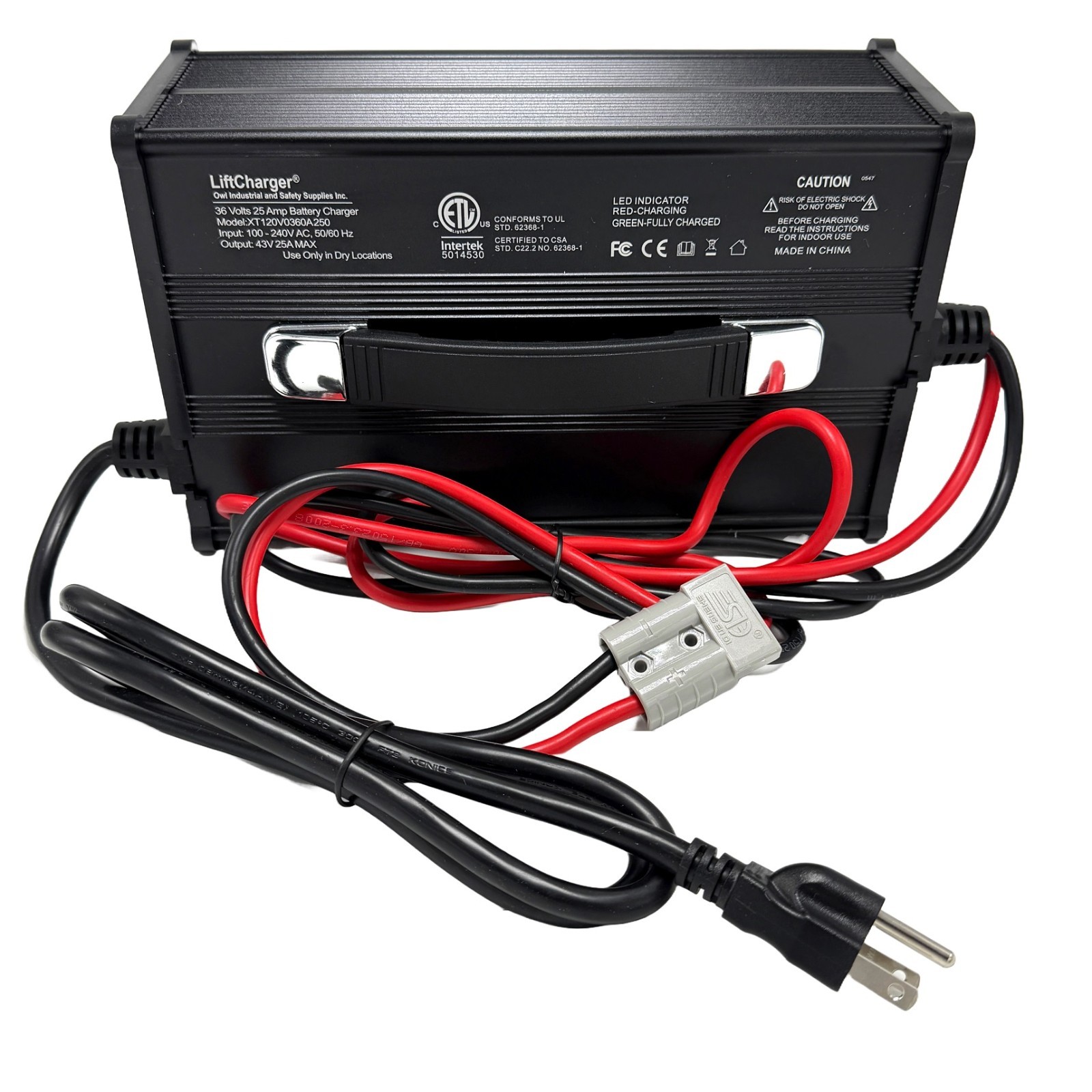 36V 25A Battery Charger for Nilfisk Advance Ride-on Floor Scrubbers