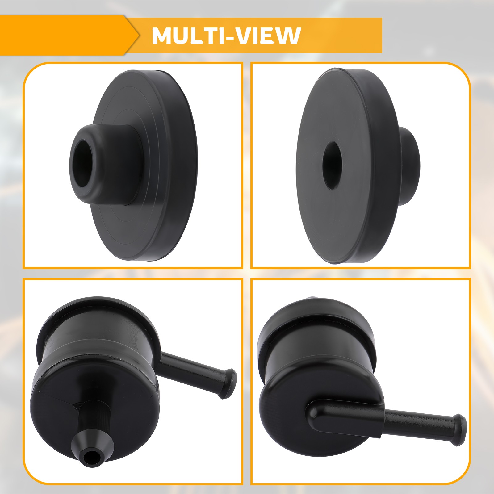 For Husqvarna 576618101 & 584648201 Fuel Check Valve & Rubber Grommet Set