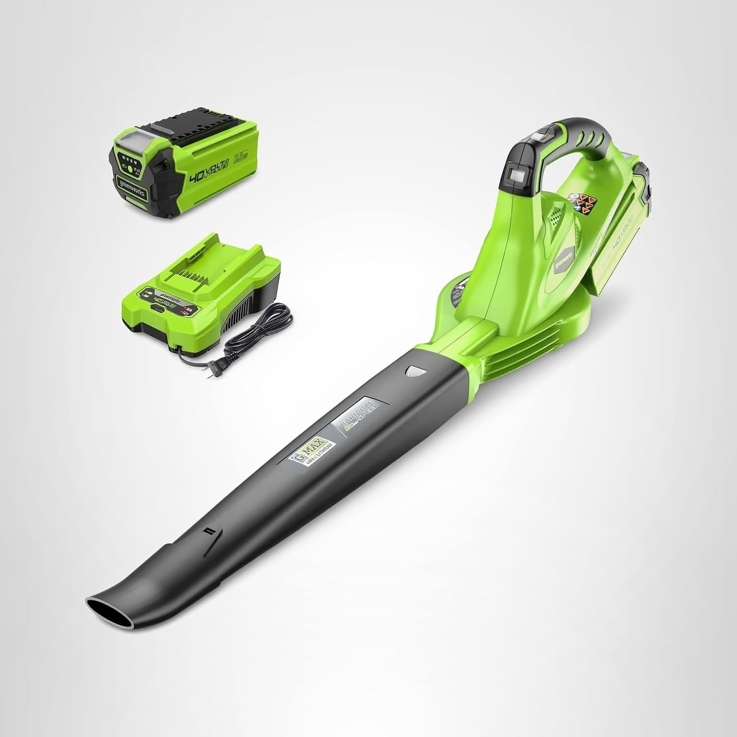 Handheld Leaf Blower 150 MPH Variable Speed Lightweight for Yard Cleanup