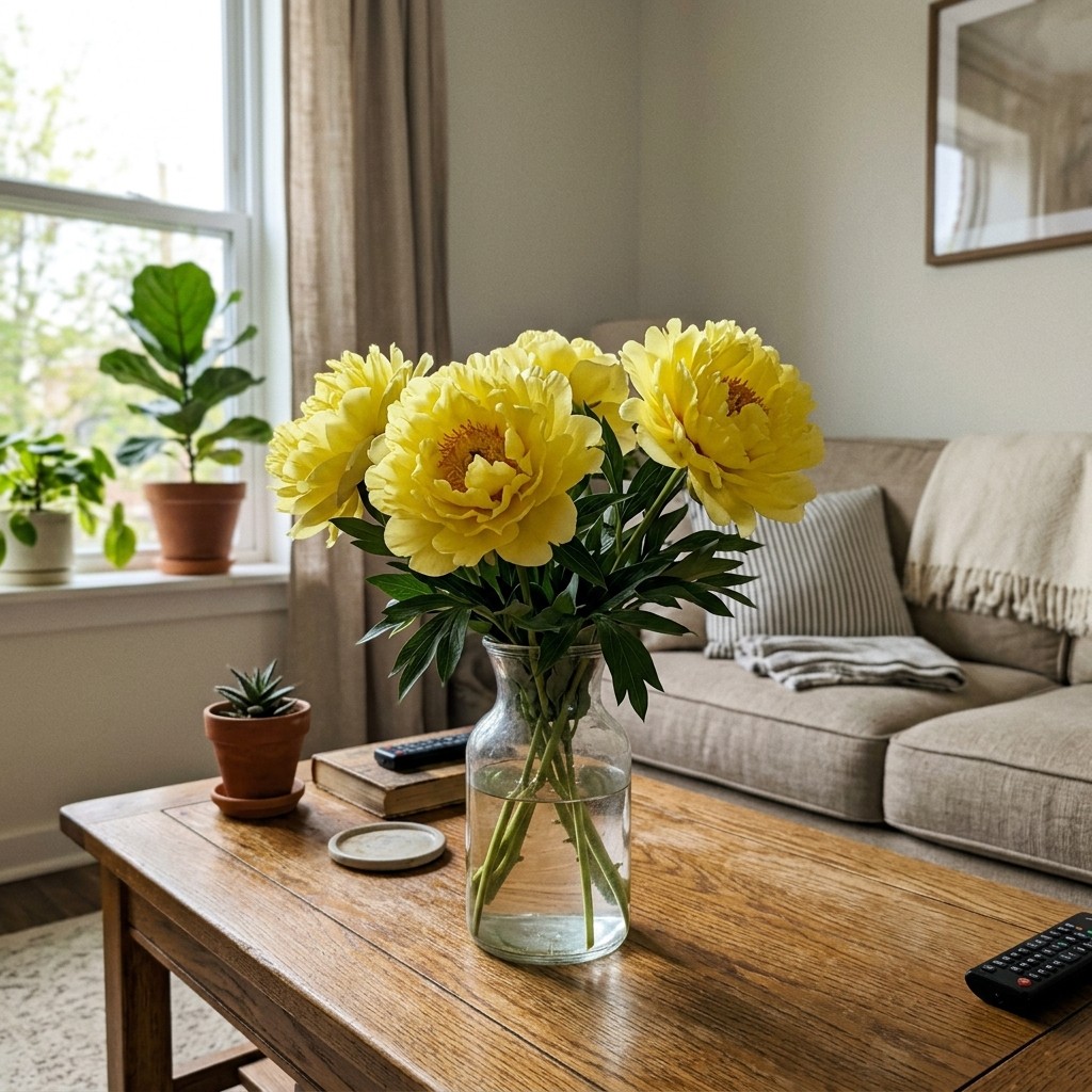 50 Yellow Peony Seeds for Planting – Premium Heirloom Yellow Peony Seeds