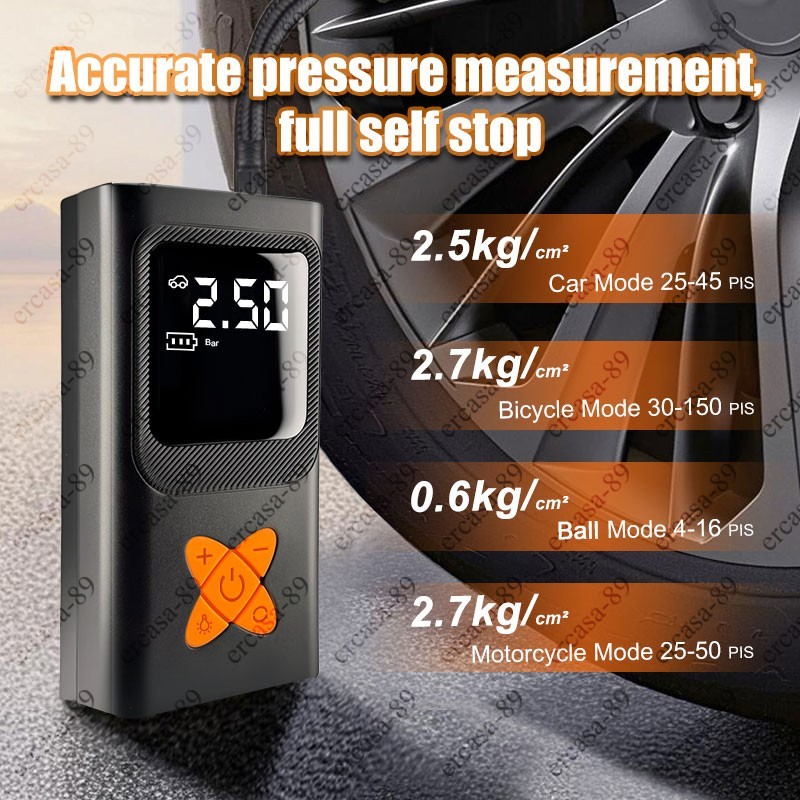 Tire Inflator Car Air Pump Compressor Electric Portable Auto 12V Volt 150 PSI