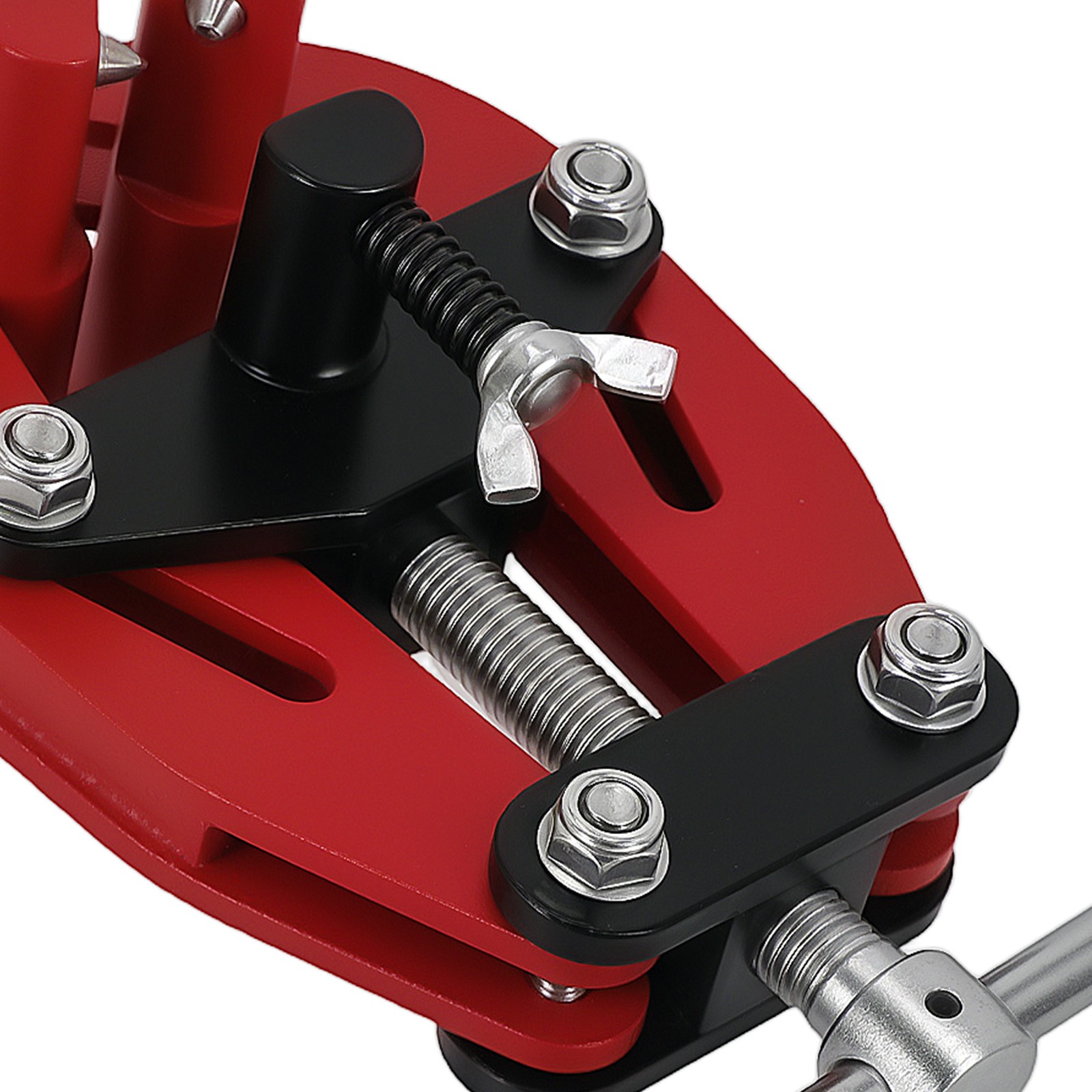 Alignment Pipe Clamp Steel 1-2.5in Welding Quick Acting Screw Tool Portable