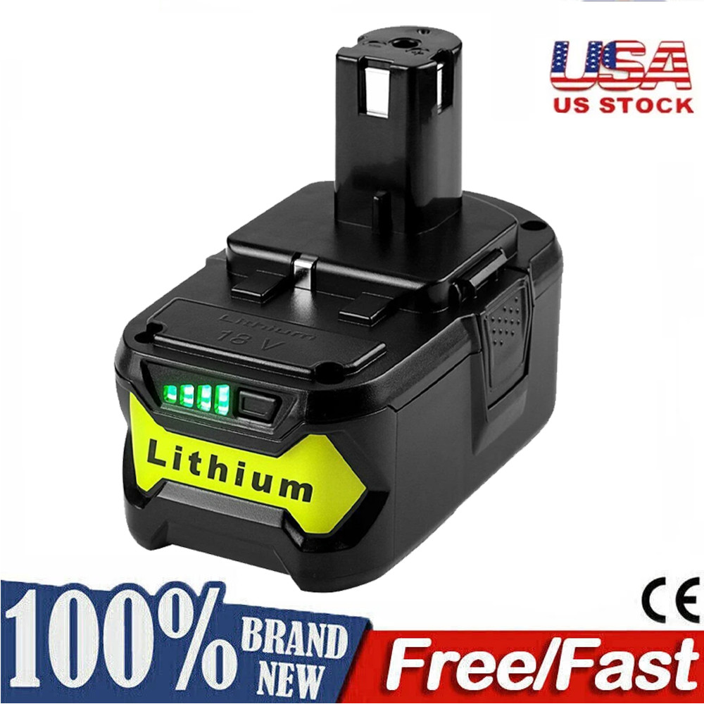5.0Ah 18V Battery P108 One Plus For RYOBI 18 Volt High Capacity Lithium-Ion New