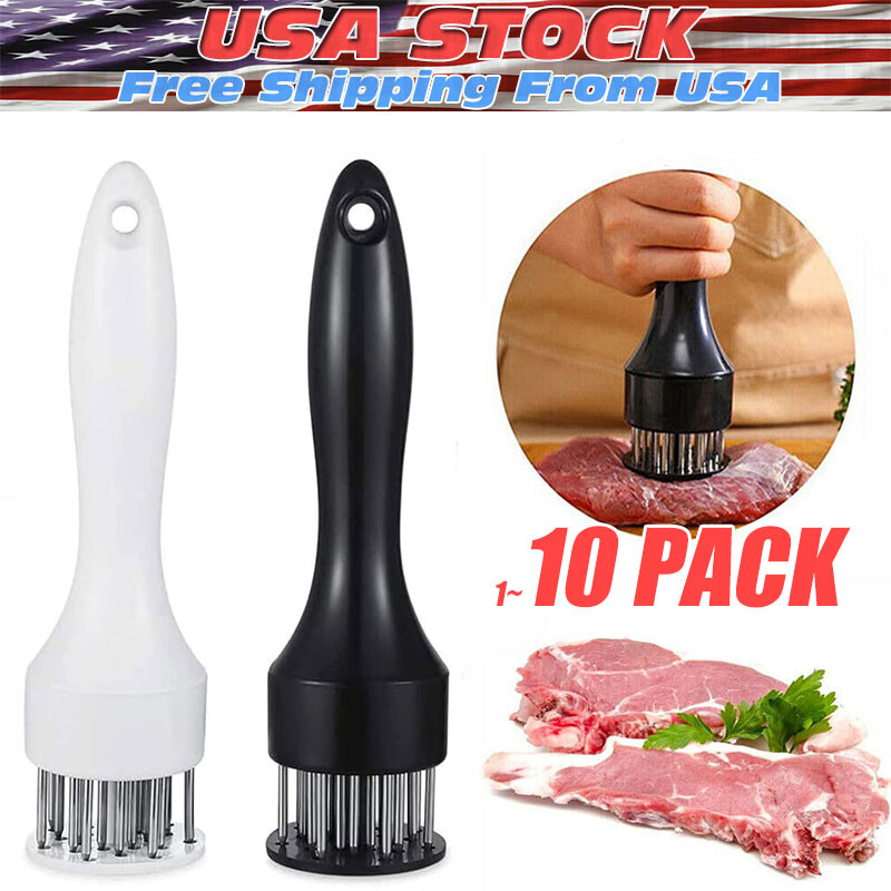 Meat Tenderizer Tool 21Needles Stainless Steel for Tenderizing Kitchen Tool USA