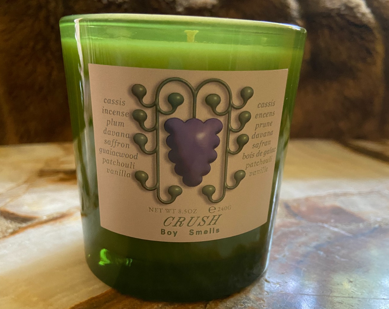 BOY SMELLS~Crush~Farm to Candle Collection~Scent 03~8.5 oz~New In Box