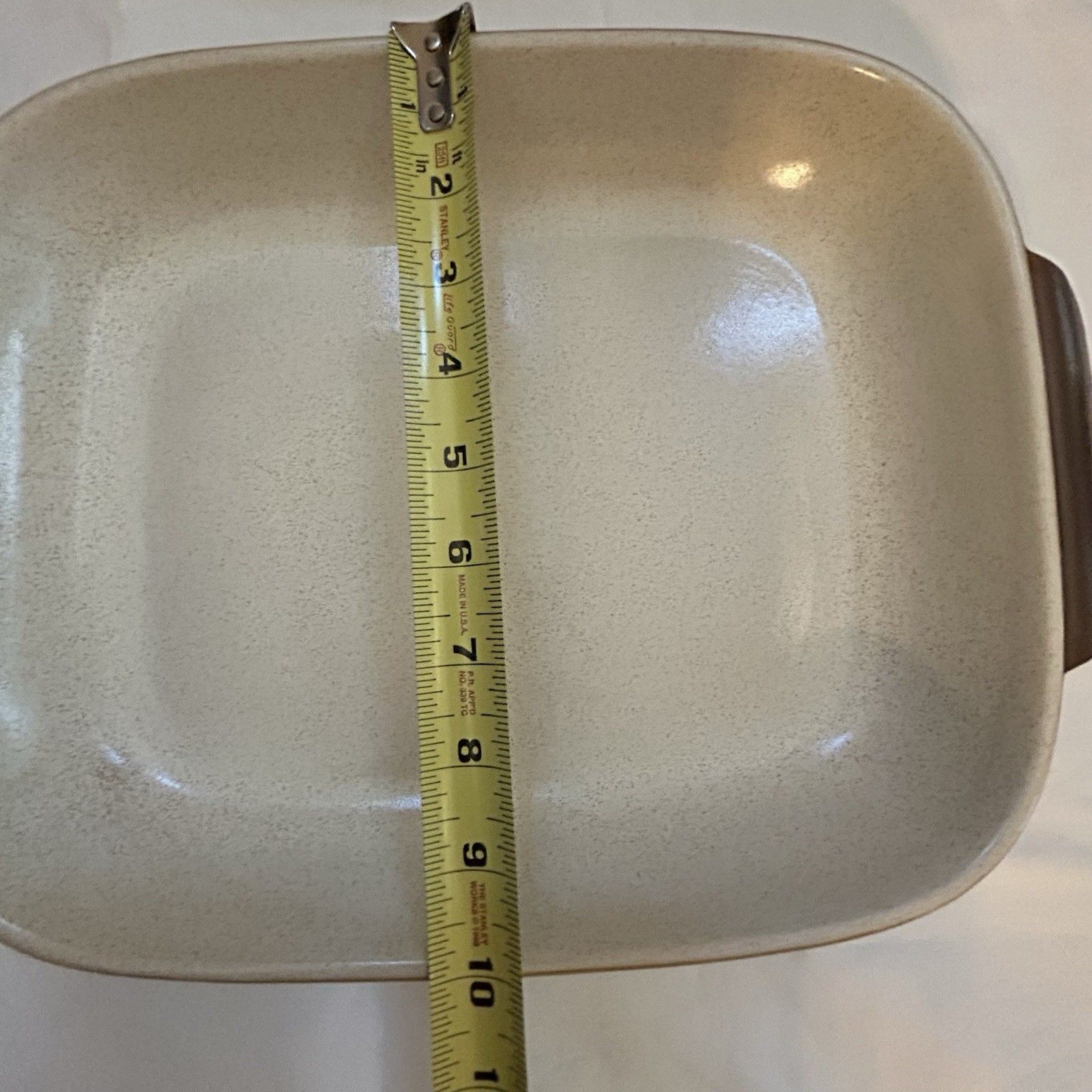 Vintage Denby Russet 14″x10″ Rectangular Baker England Stoneware Oven Dish