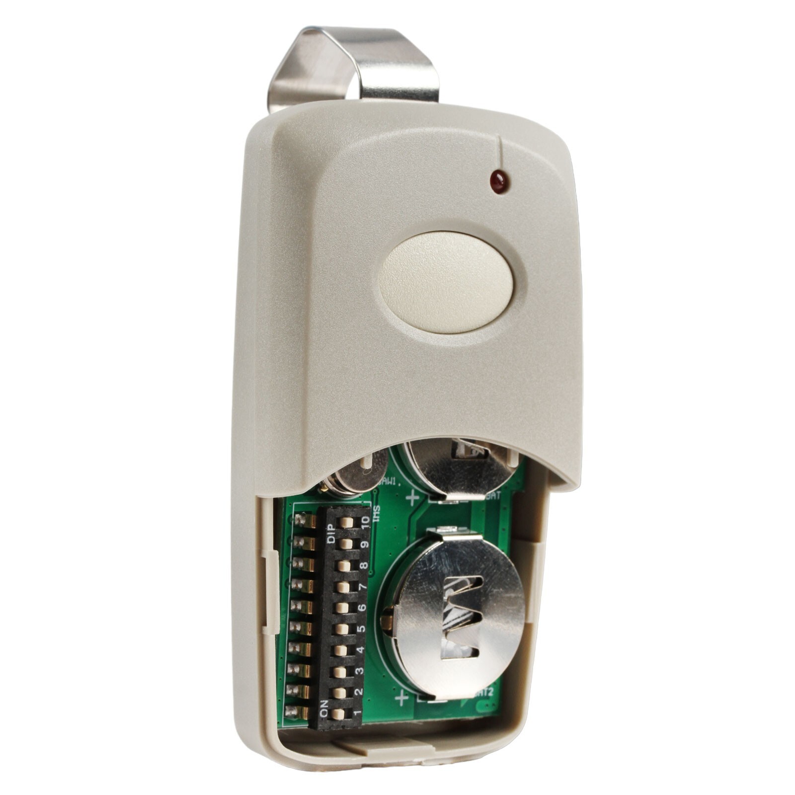 2 Garage Door Opener 1-Button Remote Grey for Linear Multi-Code 3089 308911
