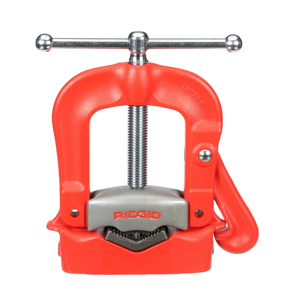 Ridgid 40100 25A 1/8″-4″ Bench Yoke Vise w/ Hardened Alloy Steel Jaws