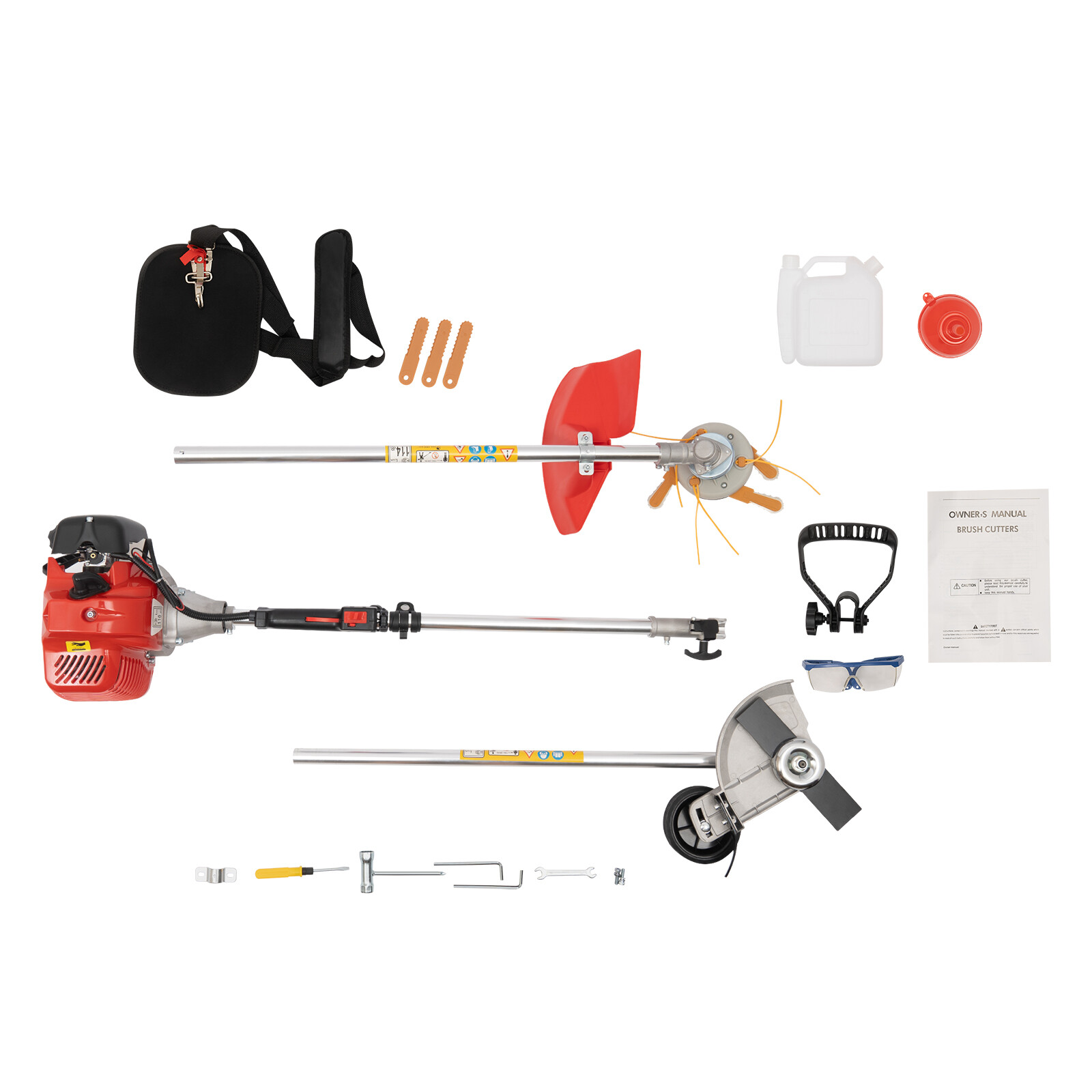43cc 2-Stoke Gas Weed Trimmer Brush Cutter Lawn Edger Grass Trimmer Weed Eater