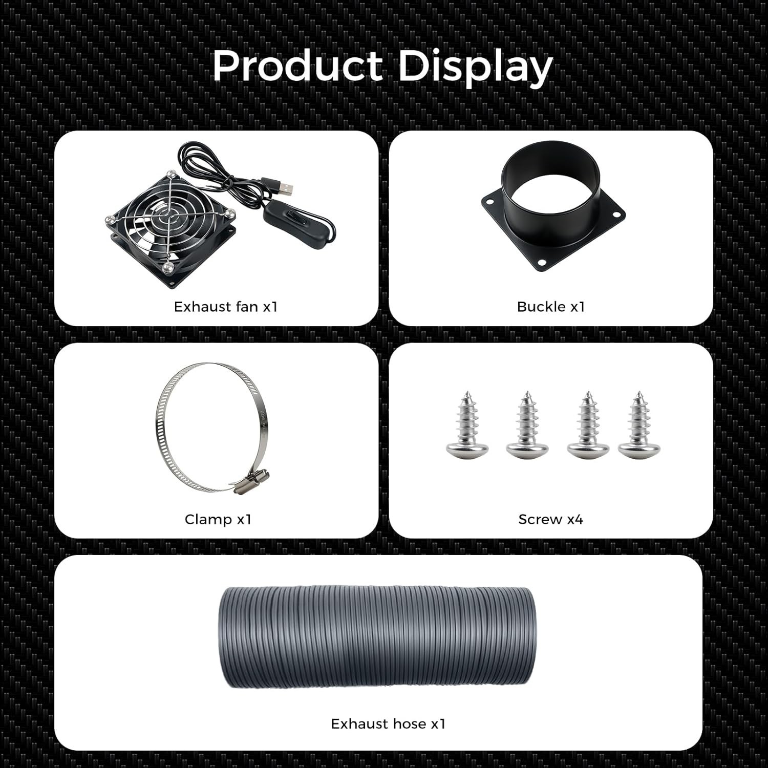 3D Printer Ventilation Solution – 4000 RPM with Adjustable Dust Removal