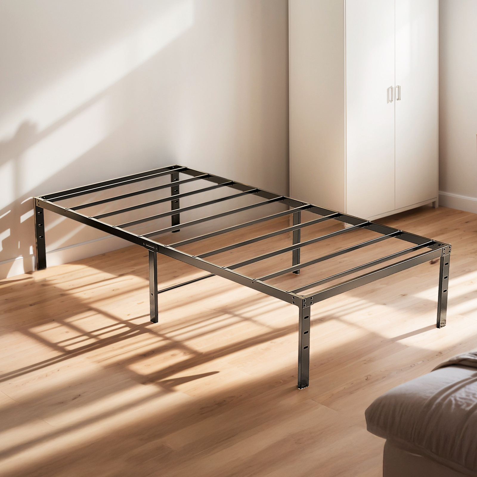 Metal Bed Frame Twin Full Queen King Size 14 inch Heavy Duty Platform Bed frames