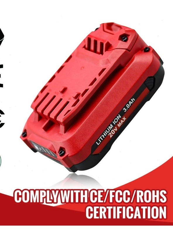 2PACK 20V 4.0AH For Craftsman 20 Volt MAX Li-ion Battery CMCB204 CMCB202 CMCB201
