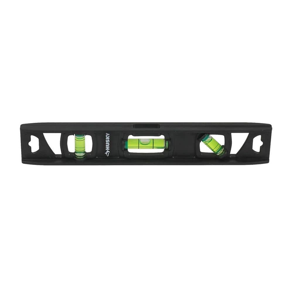 Husky Husky 2pk 9in. Torpedo and 24in. Aluminum Level
