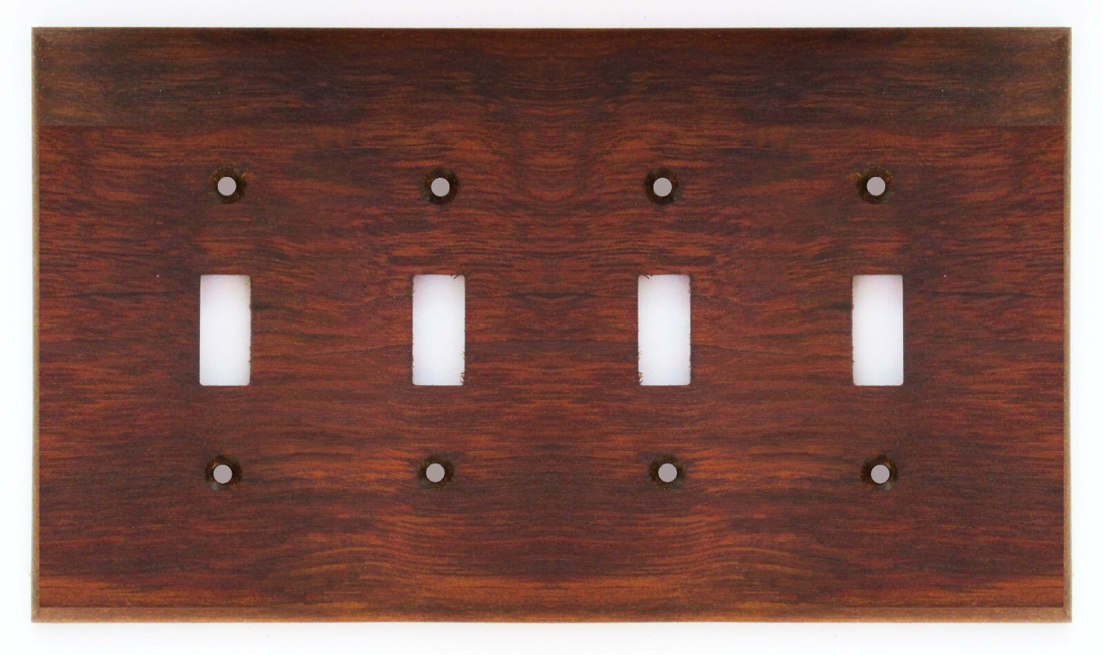 Solid Black Walnut Light Switch Plates/Covers Any Size +Custom