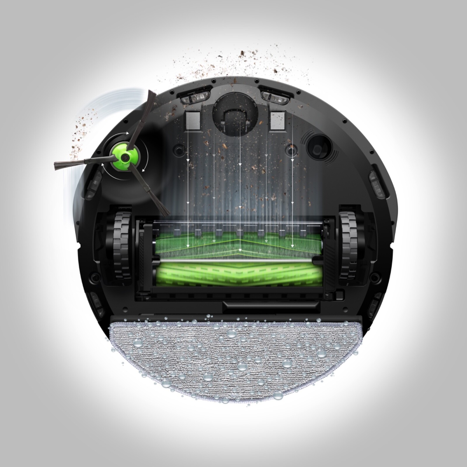iRobot Roomba Combo j5+ Self-Emptying Robot Vacuum & Mop – Certified Refurbished