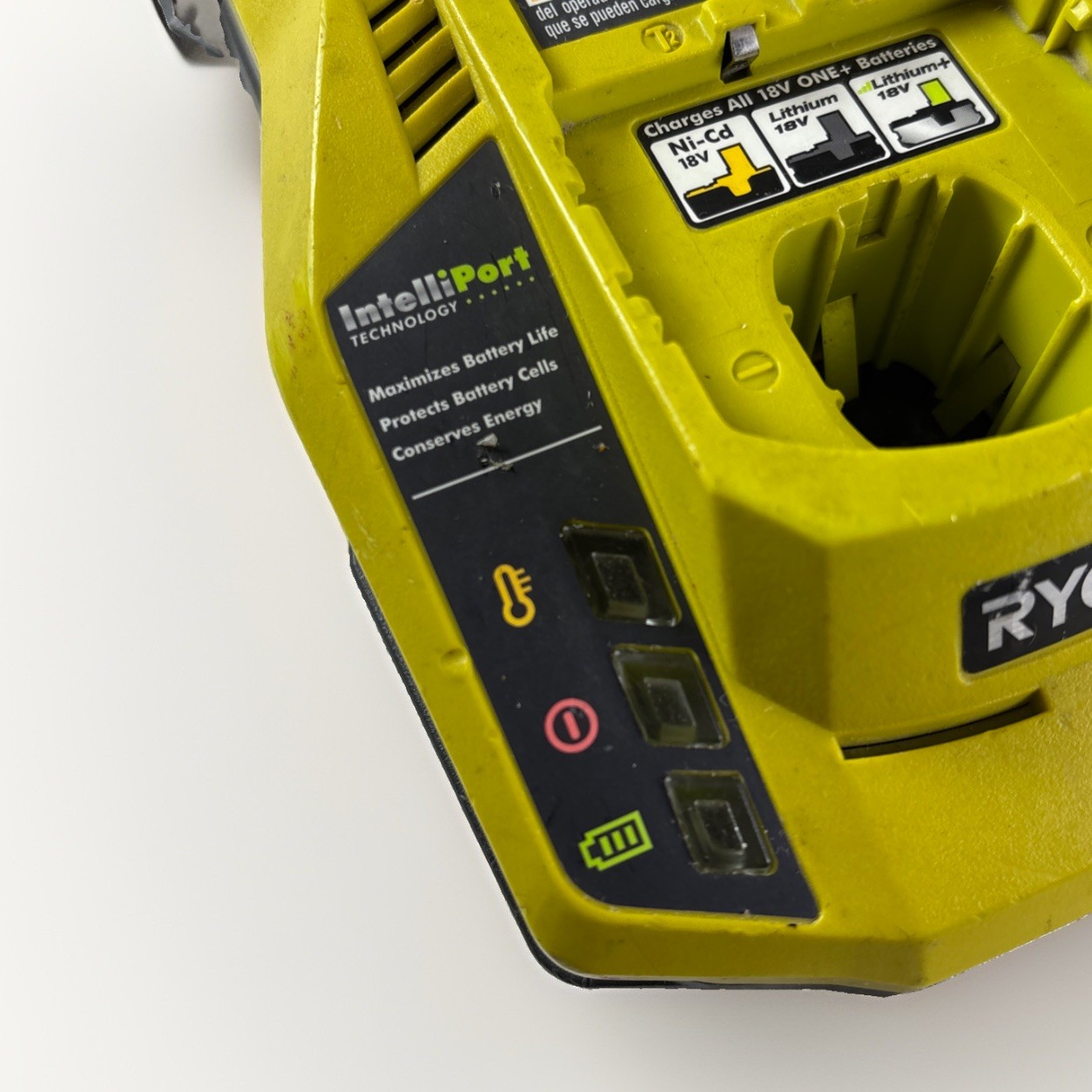 Genuine Ryobi P117 18V ONE+ Dual Chemistry IntelliPort Battery Charger – TESTED