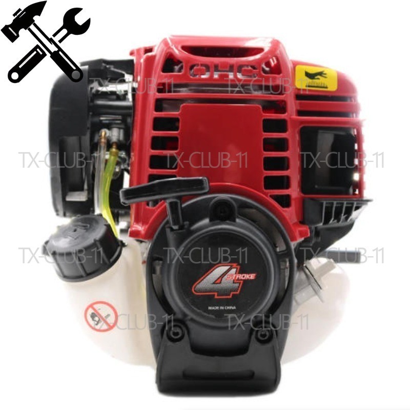 4 Stroke Engine GX35 Petrol Engine Brush Cutter With 35.8 cc 1.3 HP Power