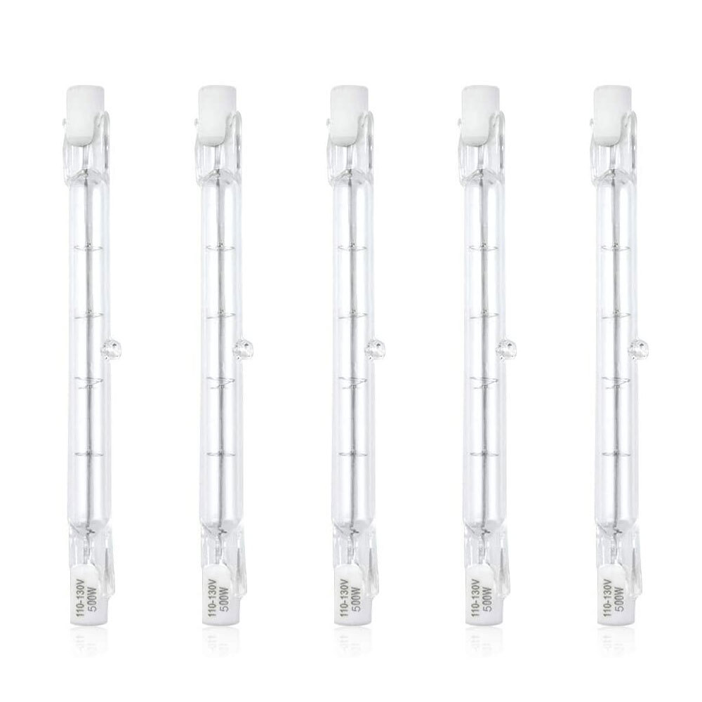 10X J Type 500W 500 watt T3 120V R7S 118mm Double Ended Bulb Light 4.65″