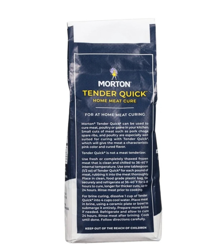 Morton Tender Quick Home Meat Cure for Meat or Poultry 2 Lb. Bag Fast Working