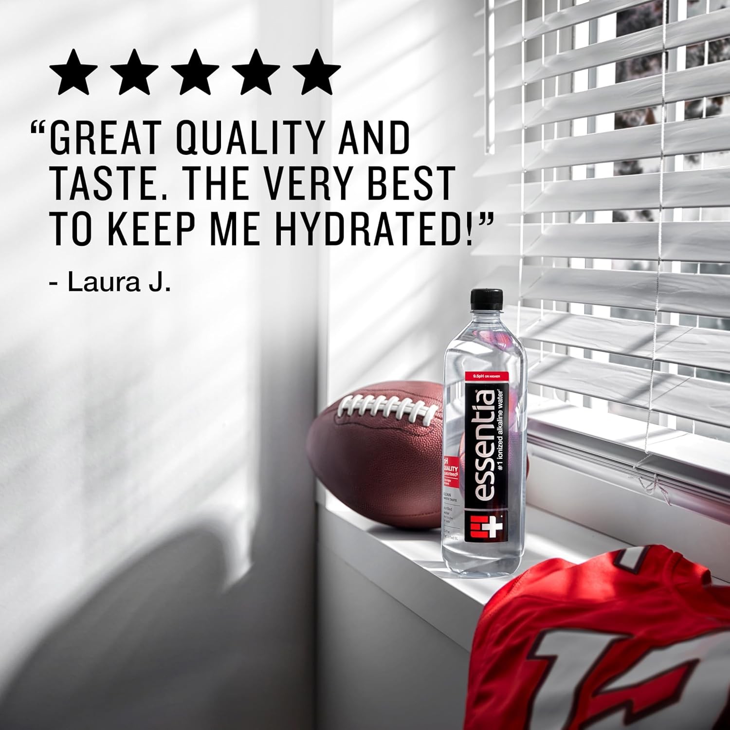 Essentia Water Bottled, Ionized Alkaline Water:99.9% Pure, Infused With Electrol