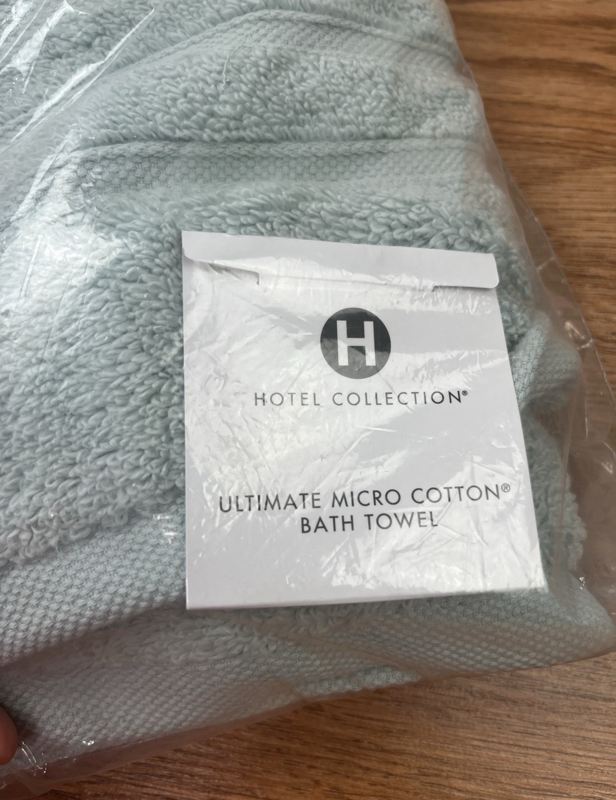 Hotel Collection Ultimate Micro Cotton Bath Towel, Glacier 30″ x 56″ NEW