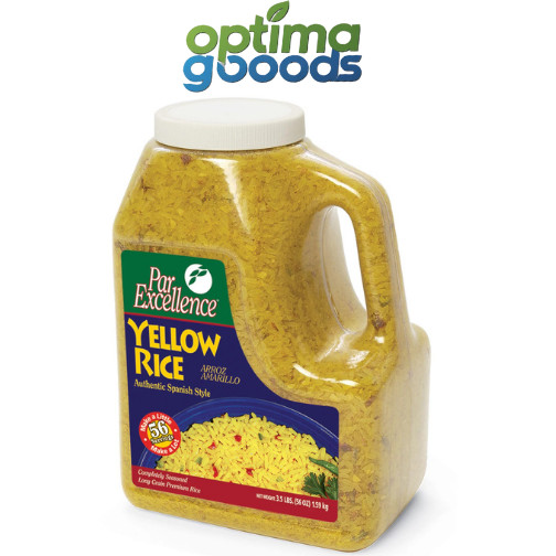 ParExcellence Yellow Rice 3.5 lbs – Flavored Long Grain Rice. Free Shipping