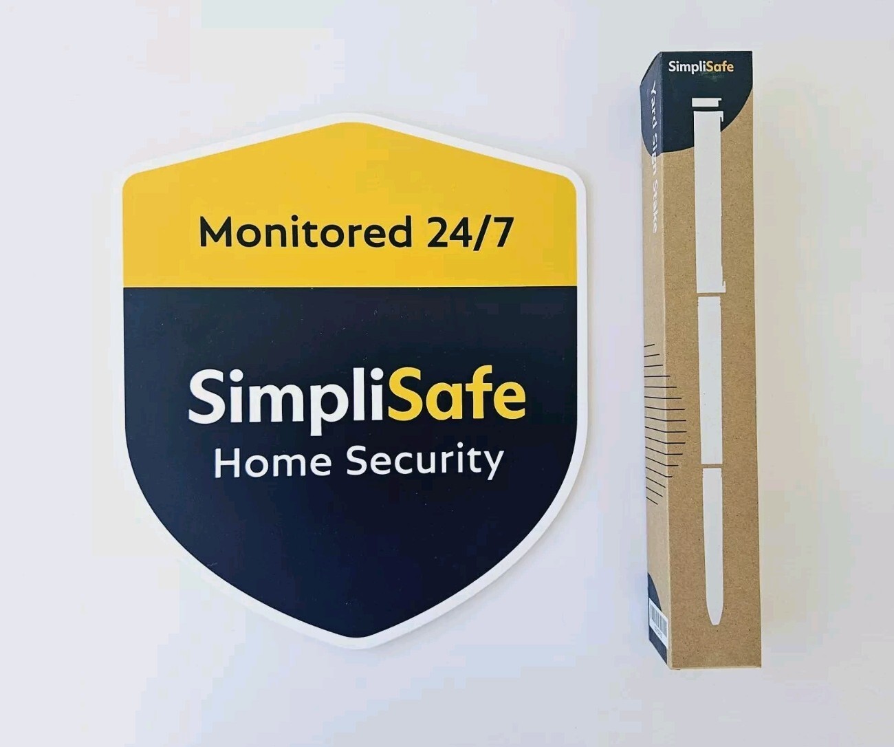 SimpliSafe Home Security Yard Sign With Stake