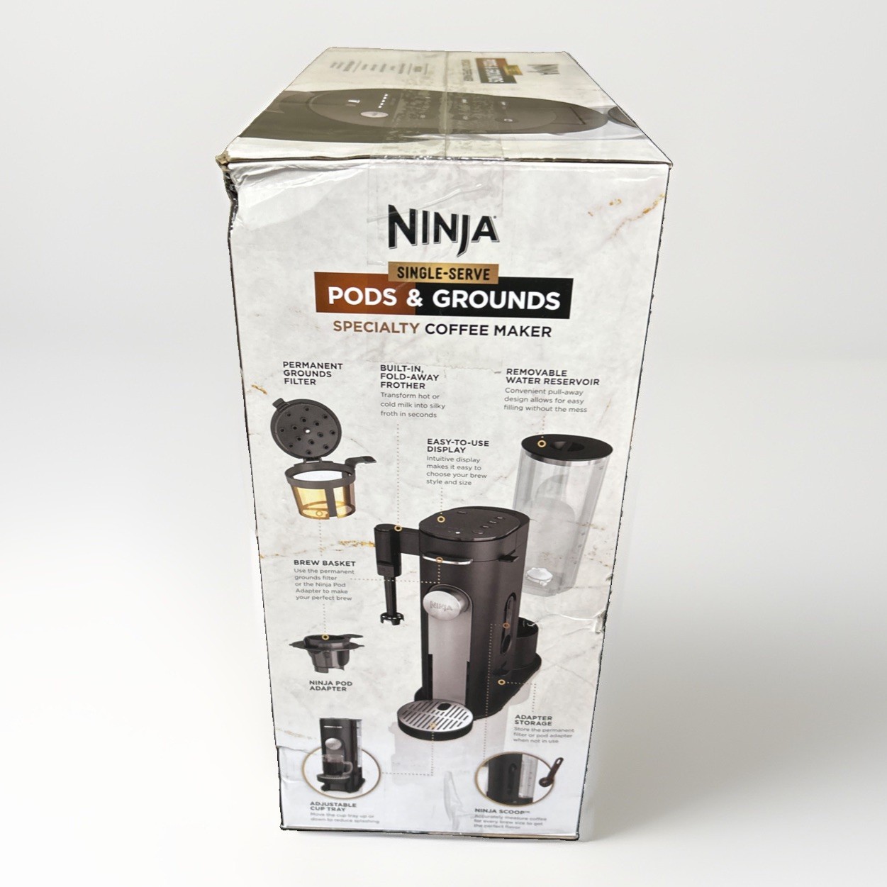 Ninja PB051 Single Serve Pods + Grounds Specialty Coffee Maker