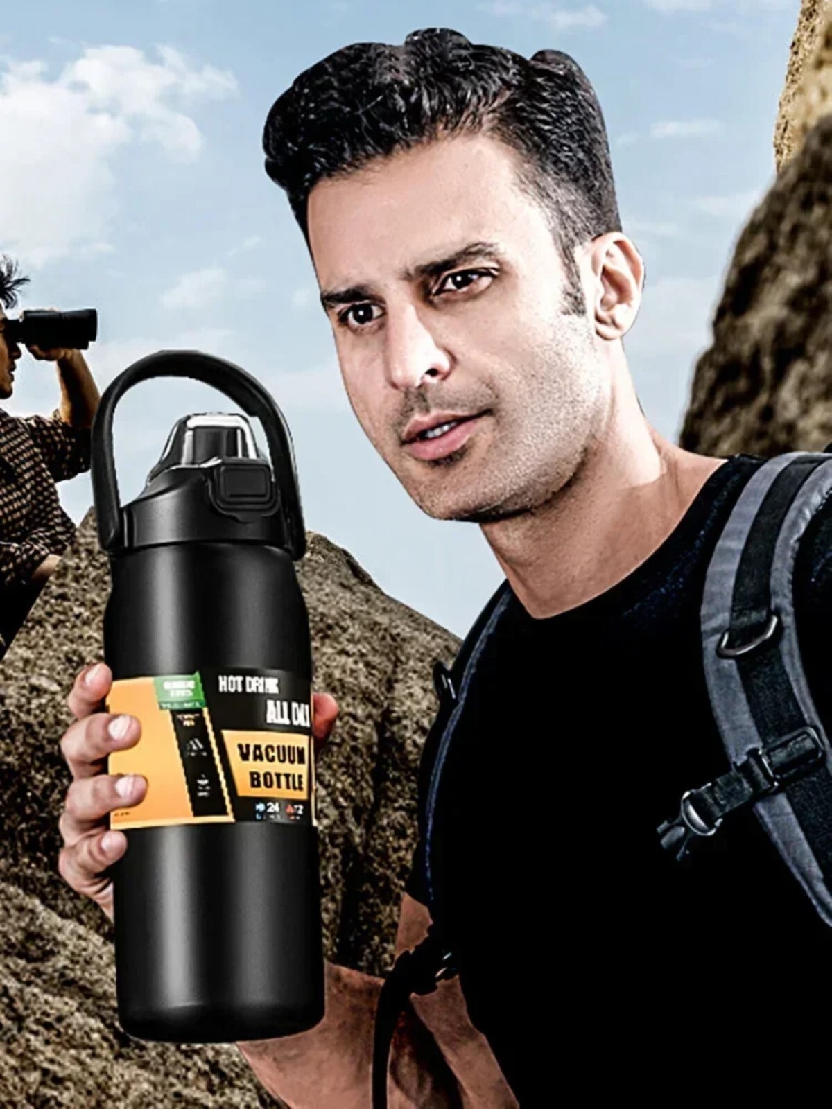 Stainless Cup Thermal Cold Hot Thermos Insulated Stainless Steel Water Bottle
