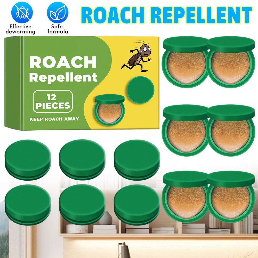 12-48PCS Roach Repellent, Domestic Dormitory Kitchen Powerful Cleaning Cockroach