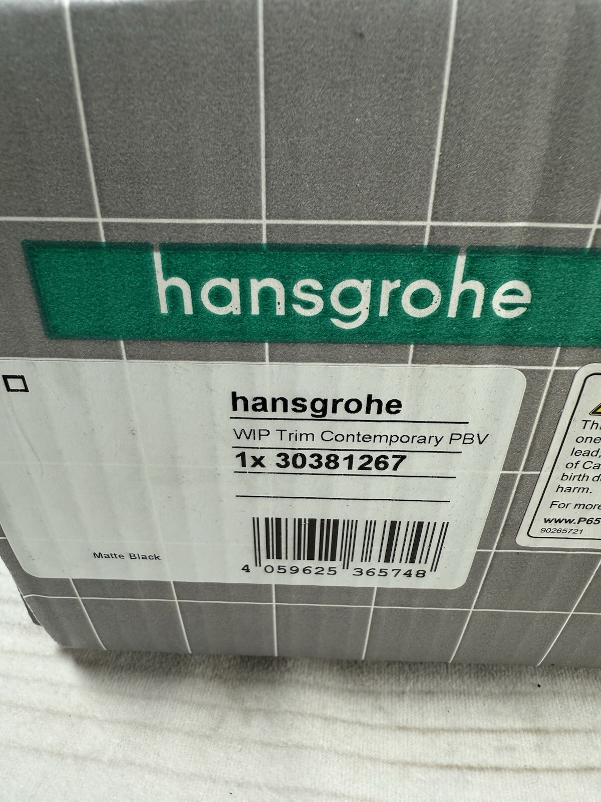 Hansgrohe 30381267 Shower Faucet Trim/Shower Head/Showerarm – Matte Black READ