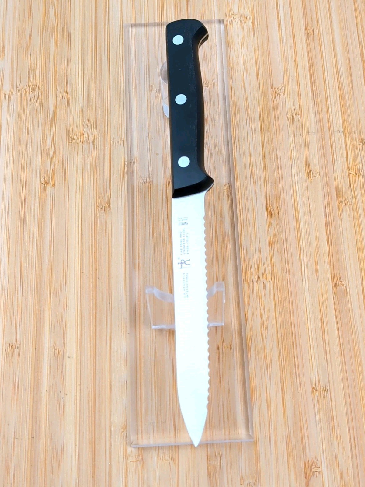 Henckels FINE EDGE PRO 5-in UTILITY Knife, SERRATED, Stainless Steel, 31468-130