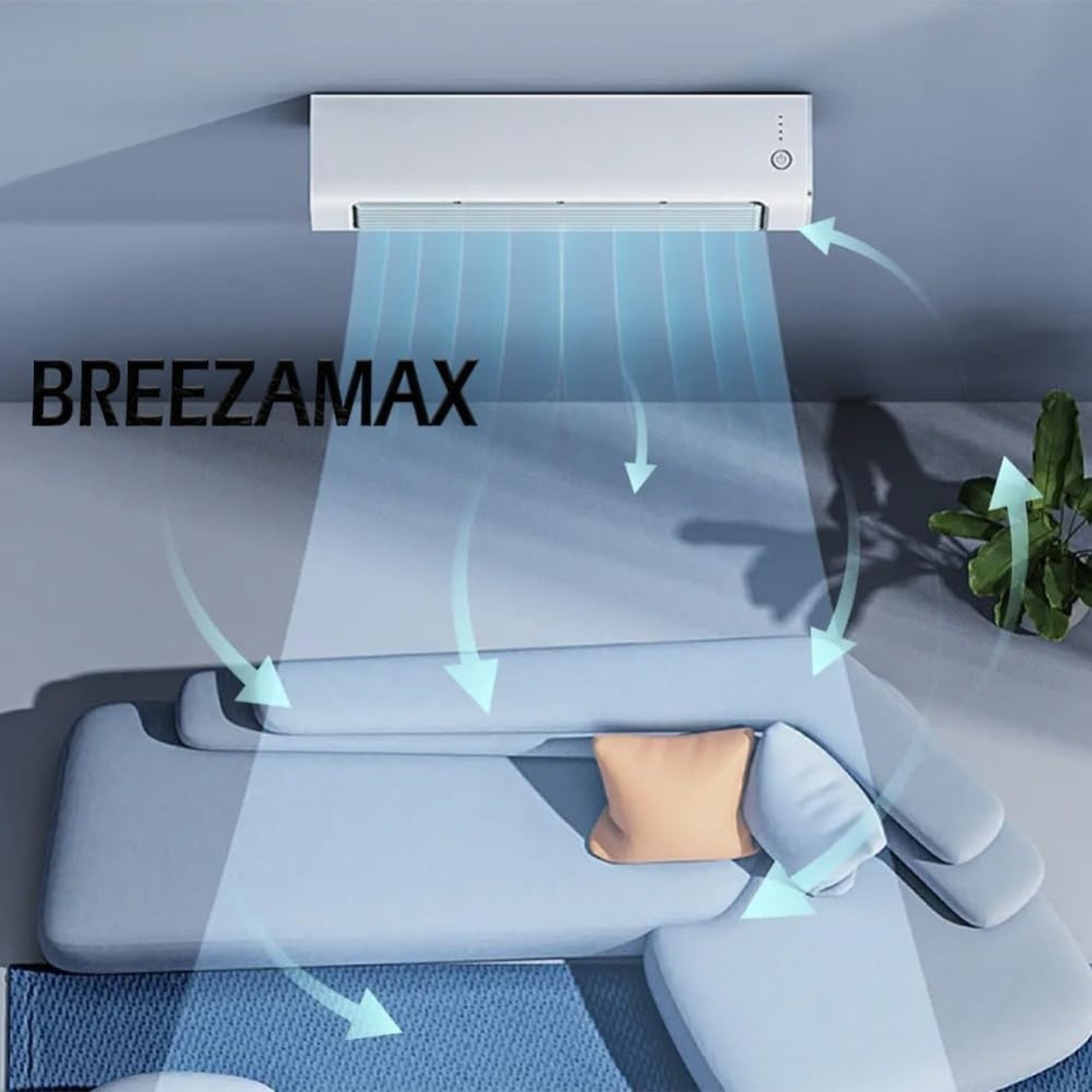 Breezemax Portable Ac, New Breezemax Ac – Ultra-Quiet Compact W/Dual Dehumidify