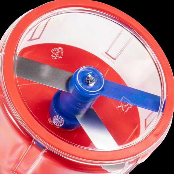 2-Pack: Kuhn Rikon 2-Cup Pull Chops Kitchen Chopper with Gift Boxes (Red/Blue)