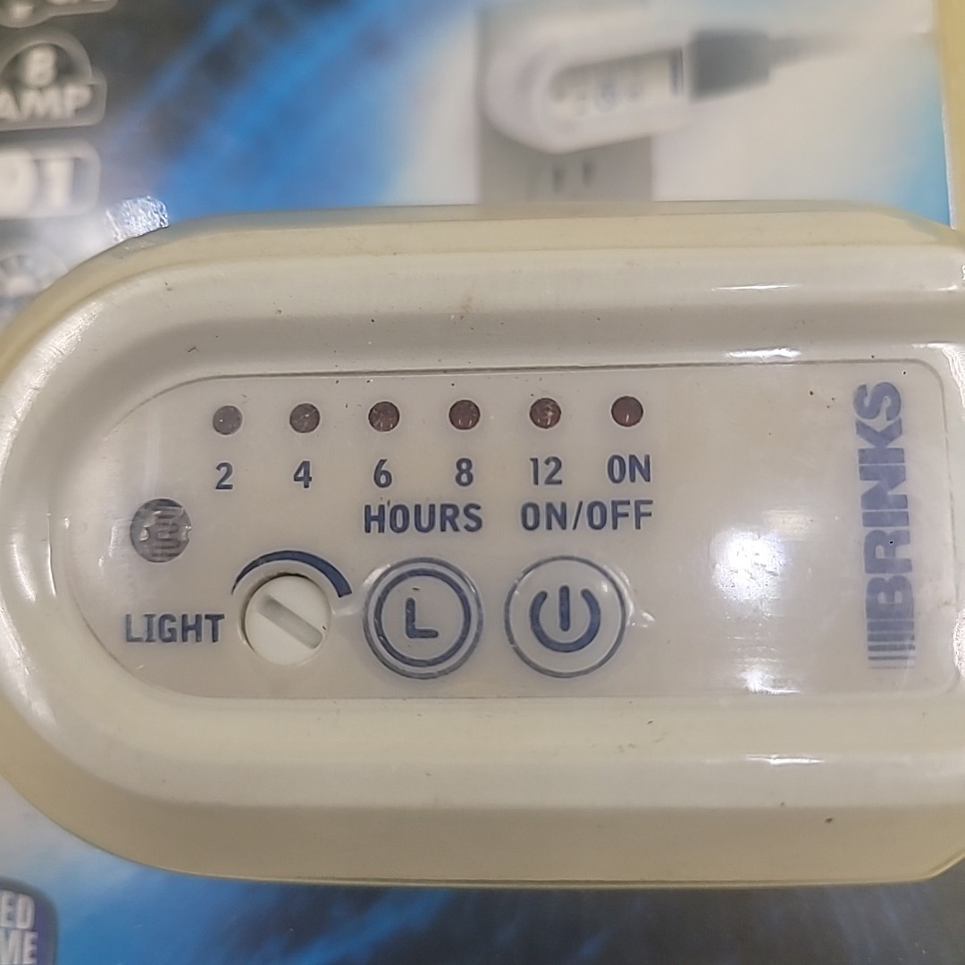 Brinks Ez Preset Timer 2hr Increment 8 AMP With Photocell Night Activated