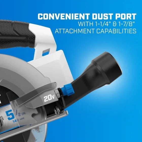 BRAND NEW HART Cordless Brushless Compact Circular Saw 5-1/2″ 20v Li-Ion TOOL