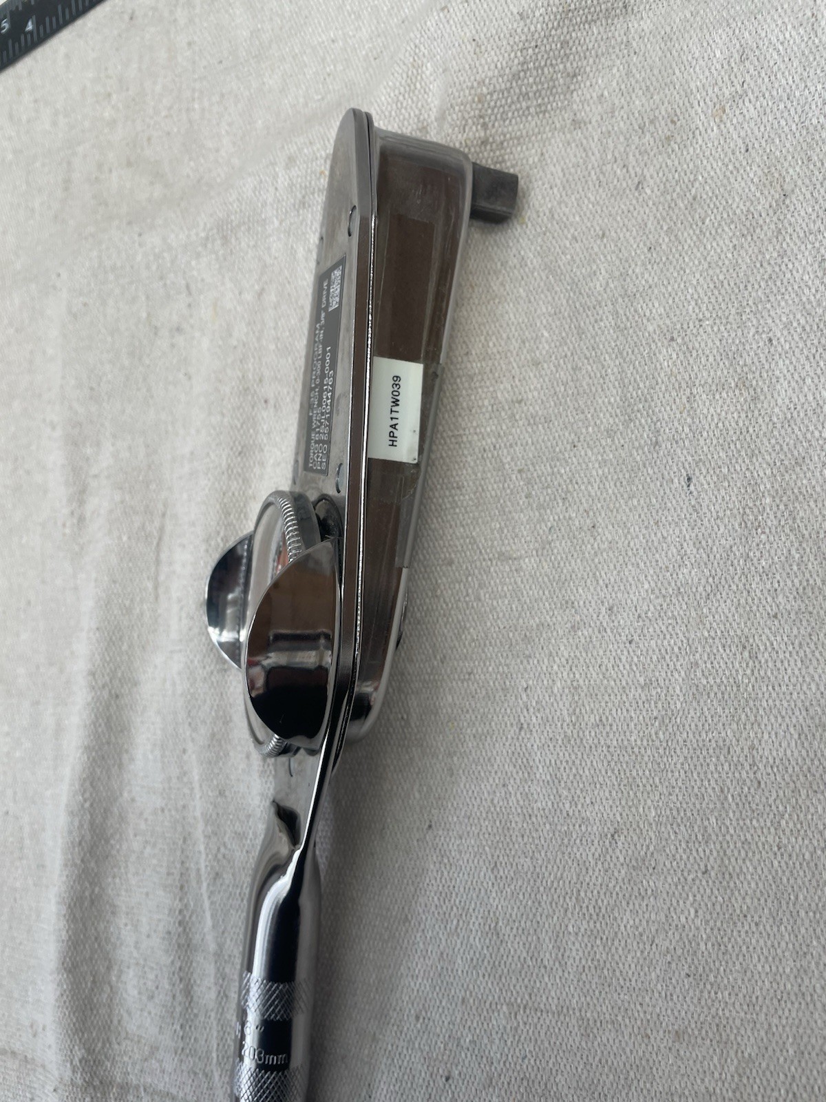 Snap On Torq- Meter, Model TE25A 3/8 Drive Original USA Chrome